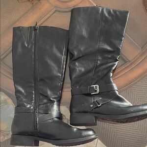 Style & Co. Black Heeled Boots